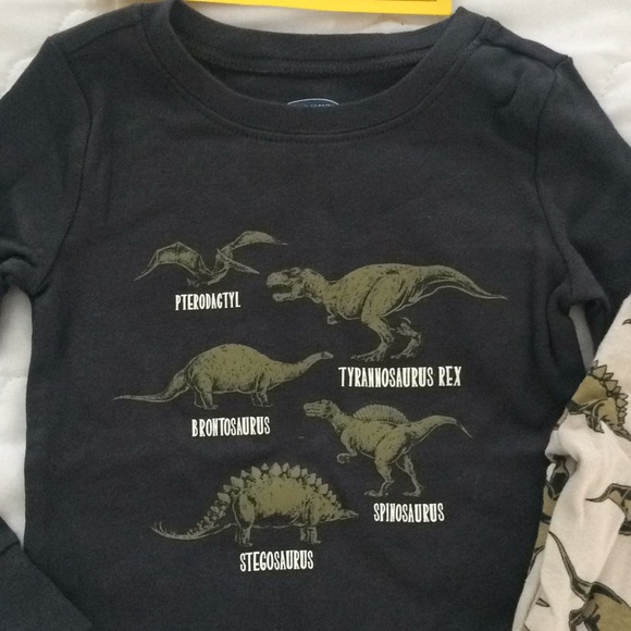 Old Navy Toddler Boys Dinosaur pajamas 2T - Picture 2 of 5